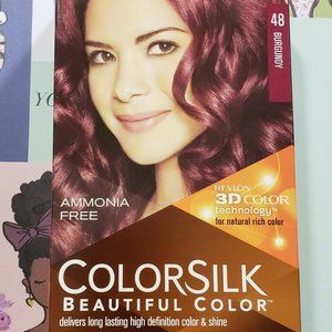 Revlon #48 Burgundy Colorsilk Permanent Hair Color